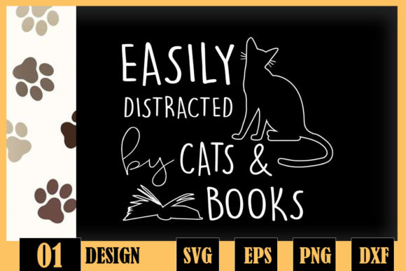 Easily Distracted Cats and Books Review