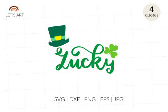 Lucky Quote with Gnome Hat and Clover Review