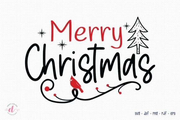 Merry Christmas, Christmas Cardinal SVG Review