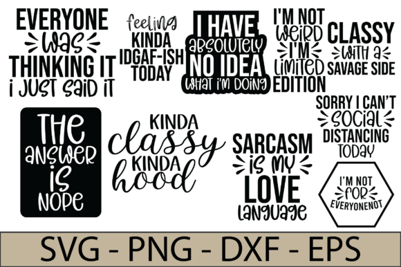 Sarcastic Quotes Bundle Embroidery Review