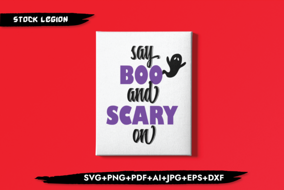 Say Boo and Scary on Embroidery Review