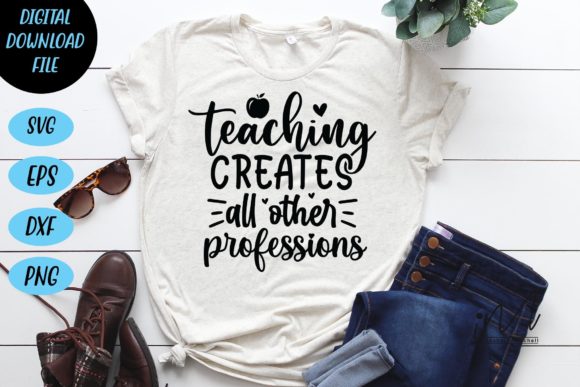 Teaching Creates All Other Professions Embroidery Review